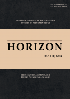 Horizon. Феноменологические исследования. Том 10 (2) 2021
