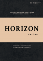 Horizon. Феноменологические исследования. Том 10 (1) 2021