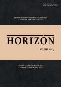 Horizon. Феноменологические исследования. Том 8 (2) 2019