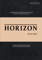 Horizon. Феноменологические исследования. Том 11 (1) 2022